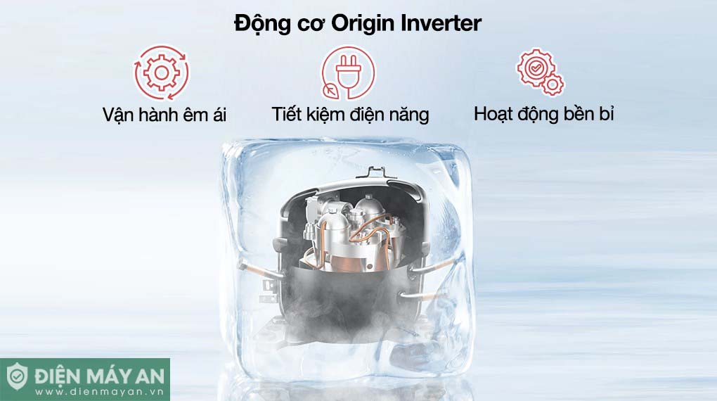 Tủ Lạnh Toshiba Inverter 596 Lít Side By Side GR-RS780WI-PGV(22)-XK - công nghệ tiết kiệm điện